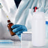 PATIKIL 500ml Reagent Bottles, PE Wide Mouth Round Graduated Bottles with Screw Cap for Lab Liquid Storage