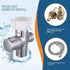 Aquadalus Handheld Bidet Sprayer for Toilet - Toilet Bidet Sprayer with Adjustable Water Pressure Control for Feminine