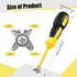 Zhengmy 4 in 1 Grout Removal Tool - Scraper Cleaning Remover Tool for Tile Caulking Cleaner