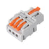 AITRIP 10PCS Block(1 3 Lever Wire ConnectorsLever Wire Connectors, Quick Wiring Cable Connector Push-in Conductor
