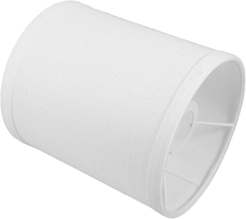 SEWACC Fabric Drum Lampshade for Desk and Floor Lamps Lightweight Bedside Lamp Shade Replacement Easy to Install
