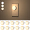 Night Lights Plug in12 Pack,Dim Night Light with 3CCT, Auto Dusk to