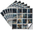 25Pcs Self-adhesive Mosaic Tile transfer for Home Decor, Peel and stick Tile Decal, Water-proof Backsplash Tile Sticker for Kitchen Bathroom,6x6inch/15x15cm by Alwayspon