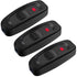 weideer 3 PCS Inline Cord Switch, Appliance Button On/Off 10A 250V Inline Power Switch with LED Light for Table Lamp