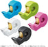 Kokuyo Portable Tape Dispenser, Hand Type with Smooth Blade, Japan Import (T-SM300W), White