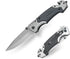 Folding Pocket Knife for Men, 3-in-1 Multitool Switch Blade with Push Button, Tactical EDC Knife