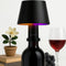 VINOWAKE Glovi Premium Wine Bottle Lamp by LINKSTYLE (Black | RGB +