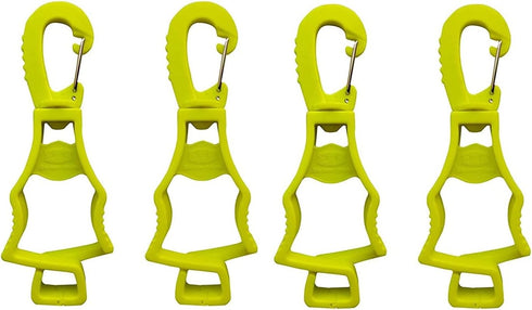 Seibertron Patented Glove Clips, Work Gloves Grabber Holder Clip for Pants, Outdoor Accessories 4 Pieces