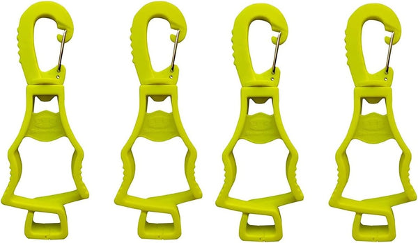 Seibertron Patented Glove Clips, Work Gloves Grabber Holder Clip for Pants, Outdoor Accessories 4 Pieces