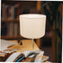 Alipis Small Burlap Drum Lampshade Modern Floor Lamp Shade Metal Linen Wall Light Cover