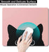 Cute Kitten Mouse Pad - Pink Kawaii Anti-Slip Rubber Mousepad for Kids & Laptops, Size 9.5x7.9 inch