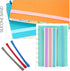 SING F LTD 10 Pack A5 Silicone Rubber Bands - Book Silica Gel Straps, 200 MM for Lunch Box, Crab Traps, Art Cooking