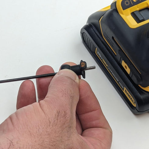 Spider Tool Holster - Drill Pins, Pack of Three, Attaches to Any Brand Power Drill with Provided Screws
