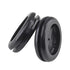 6 Pack Rubber Grommet, 2" Inside Diameter, 2-3/8" Drill Hole Firewall Plug for Wire Protection, Double Sided Round