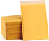 UCGOU Yellow Kraft Bubble Mailers 10.5x16 Inch 25 Pack, Self Sealing Tear Resistant Padded Envelopes for Shipping