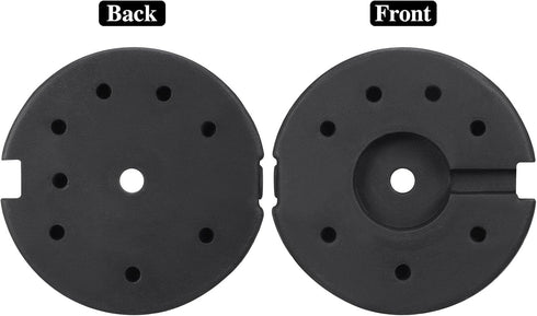 Counterweight Lamp Base Weight Loader Floor Lamp Base Rounded Lamp Chassis Light Weight Parts Stand Accessories