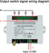 fushionsea 12V 24V 36V 10A 4CH 433Mhz 600ft Remote Control Switch DC Long Range Wireless Relay Switch for Garage Door