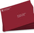 LUXPaper 9 x 12 Open End Envelopes | Peel & Press | Garnet Red | 80lb. Text | 50 Qty