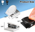 BamLue 12 Pieces Fridge Magnet Clips, Heavy Duty Magnetic Clip for Photos, White, Perfect for Home & Office