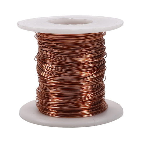 Heyiarbeit 27 AWG Enameled Copper Magnet Wire, 164ft 0.0138" Diameter for Motors and Transformers
