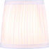 Aspen Creative 51512-2, 4" 5" 5" Set 2 Hardback Empire Transitional Clip-On Chandelier Lamp Shade, Mushroom Pleated
