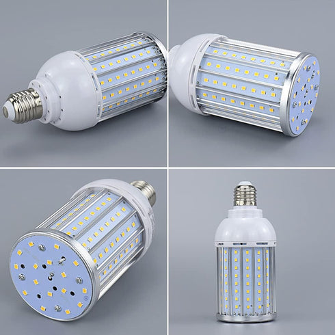 30W E27 LED Corn Light Bulbs (2 Pack), 144 LEDs, 2700 Lumen, 3000K Warm White, 240 Watt Equivalent