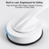2 Pack Suction Cup Door Handle for Glass, Bathroom Door, Mirror, Cabinet, Strong Vacuum Removable Suction Cup Door Grab