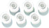 Quartet Strong Magnets for Glass Whiteboard, Large Clear Rare Earth Magnets, 6 Pack (85391)
