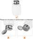 3pcs Solvent Alcohol Dispensers, 200ml Push Down Liquid Dispenser Pump with Stainless Steel Lid for Acetone
