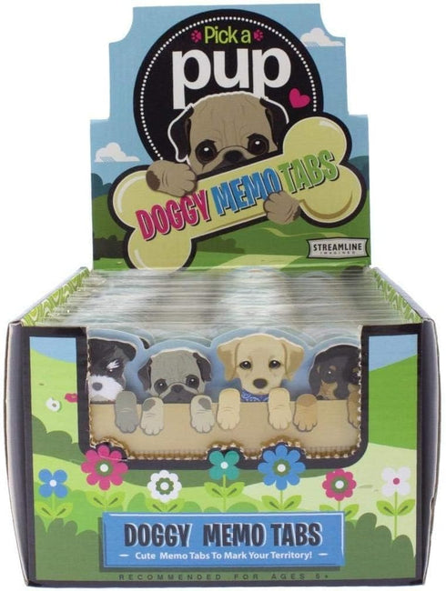 Pick a Pup Memo Tab - Streamline Imagined