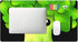 Adsygnt 16x29.5 Inch Broccoli Cartoon Gaming Mouse Pad Large - Non-Slip Desk Mat with Stitched Edges, Durable Textured