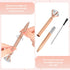 Yexiya 48 Pcs Big Crystal Diamond Pens, Metallic Rhinestones Bling Ballpoint Pens for Women, Bridal Shower Gifts