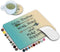 Inspirational Quote Mouse Pad and Coasters Set - Stay Positive Work Hard for Laptop & Computer