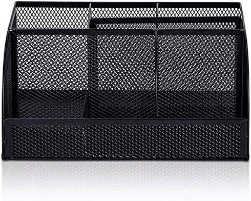 QDKVTNDJZ 7Storage Pen holder Multifunctional Holder, Grid Mesh Metal Pencil For Desk Office Organizer, Makeup Brush