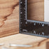 Mr. Pen Carpenter Square, 8 x 12 inch Framing Square, Right Angle Ruler, Steel Square for Framing Tools