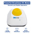 ONiLAB Mini Vortex Mixer with Touch Function, Lab Vortexer for Nail Polish, Eyelash Adhesives, 120pcs Mixing Balls,