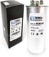 TEMCo 50+5 uf/MFD 440 VAC Round Dual Run Capacitor, 50/60 Hz AC Electric - Lot -1