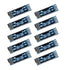 Senzooe 10pcs 0.91 inch OLED Display Module SSD1306 LED DC Display Module LCD
