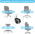 Office Chair Caster Wheels Replacement Set of 5 for Hardwood Floors and Carpet - Heavy Duty Caster Supports up to