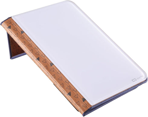 Quartet Portable Glass Dry-Erase Pad, 5" x 8", Closeable Cover, Desktop White Board, Notepad for Travel