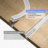 16.4Ft 5mm BTF-LIGHTING Silicone LED Channel System Flexible Milky White Cover DIY Spotless Tube for Width LED