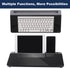 TSJ OFFICE Desktop Whiteboard Dry-Erase Board - Computer Keyboard Stand White Board with Drawer, Office Organizer