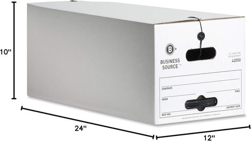 Business Source Corrugated File Box, BSN42050
