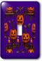 3dRose Jack O Lanterns, Flying Bats And Gothic Candle Sconce Cut Out