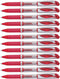 Pentel 616275 EnerGel Deluxe Gel Pens, Medium Point, Red Ink, Dozen (BL57-B)