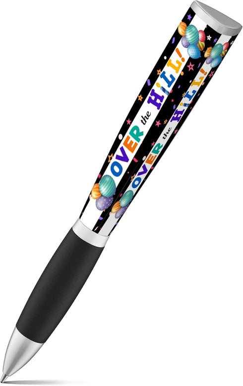 Happy Birthday Pen (1 Pen, 3-Sided) - Funny Personalized Gifts for Women, Men, Friends, Cute Writing Pens