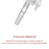 14/20 stonylab Glass Adapter, Borosilicate Glass Vacuum Flow Control Adapter with PTFE Stopcock, Joint and Straight