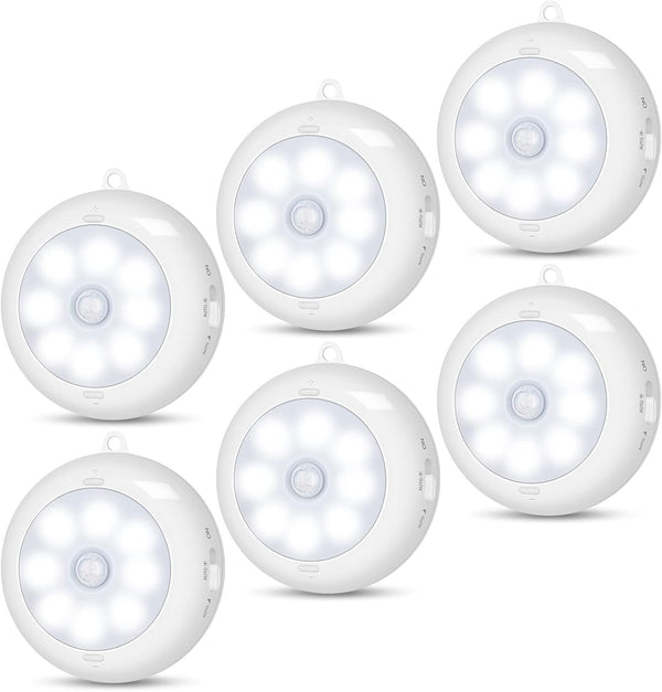 Reoshine Motion Sensor Light Indoor, Under Cabinet Light, Ceiling Lights, AA Battery