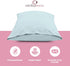 Circles Home Premium Sateen Pillow Envelope, 300TC, Standard Size, Blue