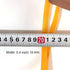 Heavy Duty Rubber Bands - Large Elastic Bands for Home Garden & Office Supplies (30Pcs, Yellow, 200 x 10 mm)